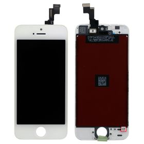 LCD ekran / displej za iPhone 5S sa touchscreen beli AA-RW.
