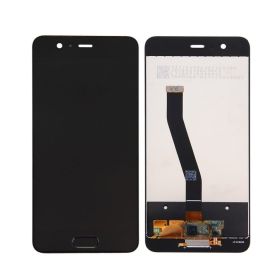 LCD ekran / displej za Huawei P10+touch screen crni SPO (LT) repariran sa senzorom otiska prsta.