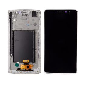 LCD ekran / displej za LG G4 Stylus/H635+touchscreen crni+frame sivi.