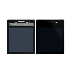 LCD ekran / displej za Blackberry P9983/Porsche Design+touch screen crni.