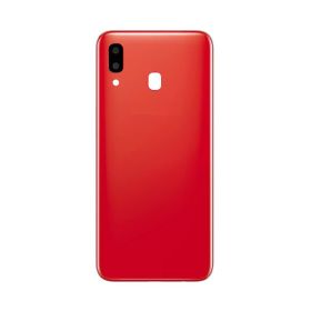 Poklopac za Samsung A305/Galaxy A30 2019 crveni+staklo kamere.