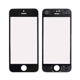 Staklo touchscreen-a+frame za iPhone 5S crno OCM.