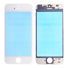 Staklo touchscreen-a+frame za iPhone 5 belo.