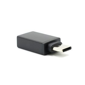 Adapter OTG Type C USB metalni crni (MS).