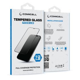 Zaštino staklo (glass) 2.5D za iPhone 13/13 Pro/14 (6.1) crna (MS).