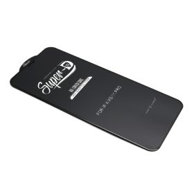 Zaštino staklo (glass) 11D za iPhone X/XS/11 Pro SUPER D crna (MS).