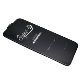 Zaštino staklo (glass) 11D za iPhone 13/13 Pro/14 (6.1) SUPER D crna (MS).