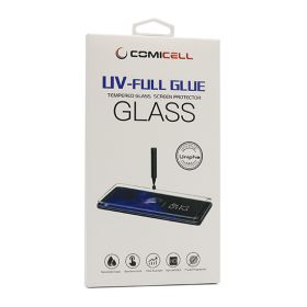Zaštino staklo (glass) 3D MINI UV-FULL GLUE za Samsung G996F Galaxy S21 Plus providna (bez UV lampe) (MS).