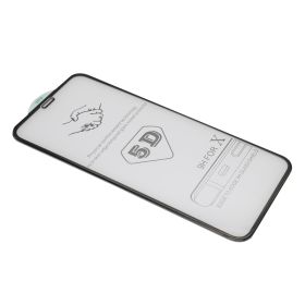 Zaštino staklo (glass) 5D za iPhone X/XS/11 Pro crna (MS).