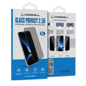 Zaštino staklo (glass) PRIVACY 2.5D Full glue za iPhone 15 Pro Max (6.7) crna (MS).