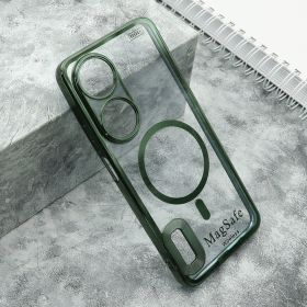 Futrola - maska COLOR EDGE MagSafe za Huawei Honor X7b zelena (MS).