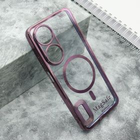 Futrola - maska COLOR EDGE MagSafe za Huawei Honor X7b roze (MS).