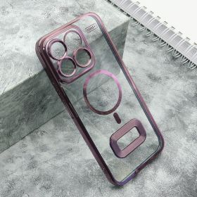 Futrola - maska COLOR EDGE MagSafe za Huawei Honor X8b roze (MS).