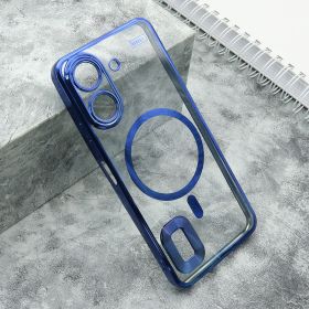 Futrola - maska COLOR EDGE MagSafe za Samsung A256 Galaxy A25 5G plava (MS).