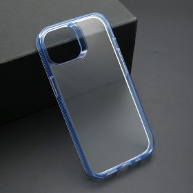 Futrola - maska COLOR FRAME za iPhone 15 (6.1) plava (MS).