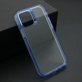 Futrola - maska COLOR FRAME za iPhone 12 (6.1) plava (MS).