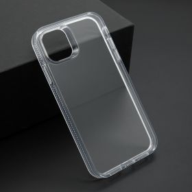 Futrola - maska COLOR FRAME za iPhone 11 (6.1) srebrna (MS).