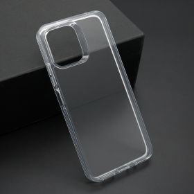 Futrola - maska COLOR FRAME za Xiaomi Redmi 12 srebrna (MS).