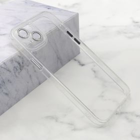 Futrola - maska DIAMOND LENS za iPhone 15 Plus (6.7) Transparent (MS).