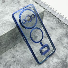 Futrola - maska COLOR EDGE MagSafe za Xiaomi Redmi A3 plava (MS).