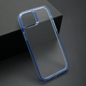 Futrola - maska COLOR FRAME za iPhone 15 Plus (6.7) plava (MS).