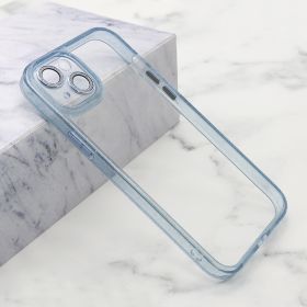 Futrola - maska DIAMOND LENS za iPhone 14 Plus (6.7) plava (MS).