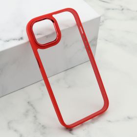 Futrola - maska ELEGANT EDGE za iPhone 15 Plus (6.7) crvena (MS).