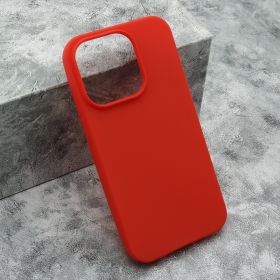 Futrola - maska GENTLE COLOR za iPhone 15 Pro (6.1) crvena (MS).