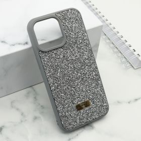 Futrola - maska DIAMOND SELECTION za iPhone 15 Pro Max (6.7) srebrna (MS).