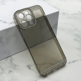 Futrola - maska DIAMOND SIDE za iPhone 14 Pro Max (6.7) braon (MS).