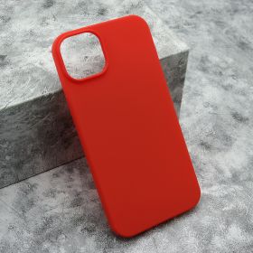 Futrola - maska GENTLE COLOR za iPhone 15 Plus (6.7) crvena (MS).