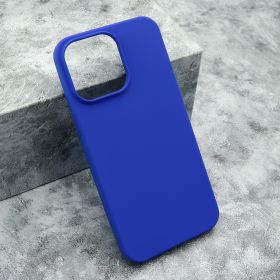Futrola - maska GENTLE COLOR za iPhone 15 Pro Max (6.7) plava (MS).
