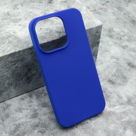 Futrola - maska GENTLE COLOR za iPhone 15 Pro (6.1) plava (MS).