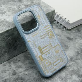 Futrola - maska MACHINERY za iPhone 14 Pro (6.1) plava (MS).