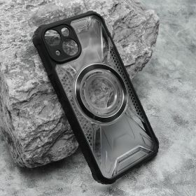 Futrola - maska LENS MAGSAFE za iPhone 14 (6.1) crna (MS).