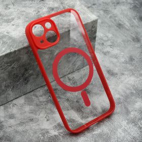 Futrola - maska MAGSAFE EDGE za iPhone 14 (6.1) crvena (MS).
