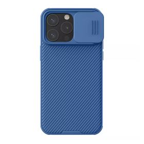Futrola - maska Nillkin Cam Shield Pro za iPhone 15 Pro (6.1) plava (MS).