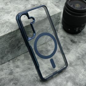 Futrola - maska PLATINUM MagSafe za Samsung S921 Galaxy S24 5G plava (MS).