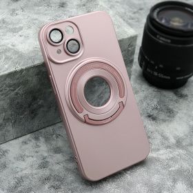 Futrola - maska SHADOW MagSafe za iPhone 14 (6.1) roze (MS).