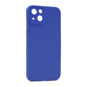 Silikonska futrola - maska Pro Camera za iPhone 13 6.1 tamno plava (MS).