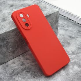 Silikonska futrola - maska Pro Camera za Huawei nova Y70 Plus crvena (MS).