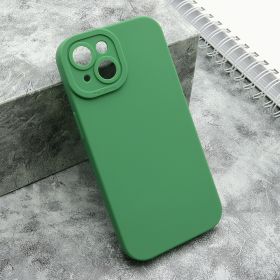 Silikonska futrola - maska Pro Camera za iPhone 15 (6.1) tamno zelena (MS).