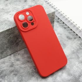 Silikonska futrola - maska Pro Camera za iPhone 15 Pro Max (6.7) crvena (MS).
