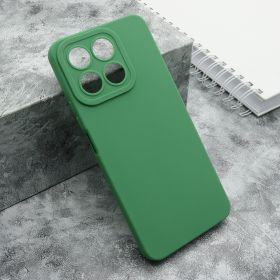 Silikonska futrola - maska Pro Camera za Huawei Honor X8a tamno zelena (MS).