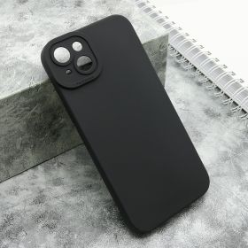 Silikonska futrola - maska Pro Camera za iPhone 15 Plus (6.7) crna (MS).