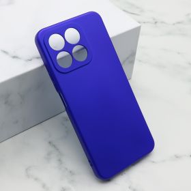 Futrola - maska Soft Silicone za Huawei Honor X8a plava (MS).