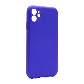 Futrola - maska Soft Silicone za iPhone 11 (6.1) plava (MS).