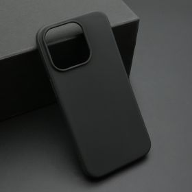 Futrola - maska ultra tanki KOLOR za iPhone 15 Pro (6.1) crna (MS).