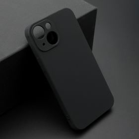 Futrola - maska ultra tanki KOLOR za iPhone 13 Mini (5.4) crna (MS).