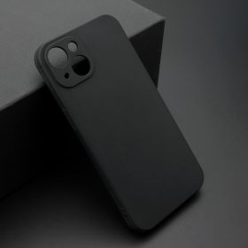 Futrola - maska ultra tanki KOLOR za iPhone 13 (6.1) crna (MS).